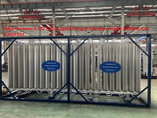 Industrial Liquid O2 N2 Ar Gas Air Ambient Vaporizer