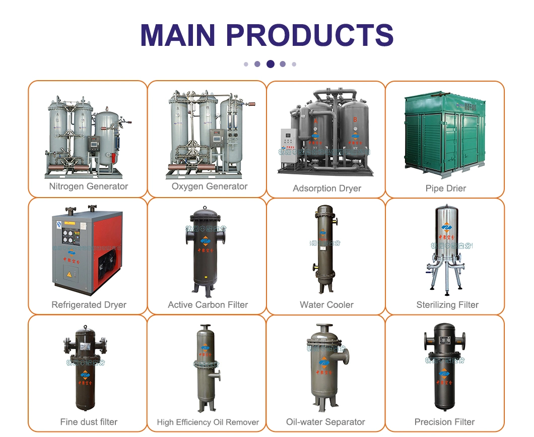 PLC Control Psa Oxygen Generator Industry with ISO9001