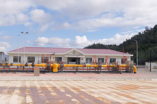 Dispositif de levier de réduction de pression GNC standard GB avec puant et mesure