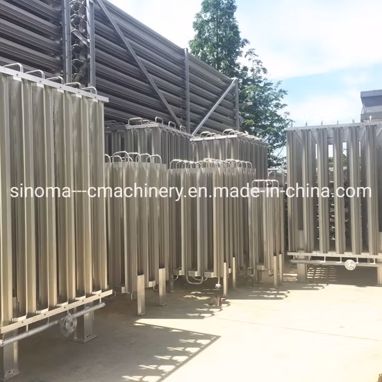 Pompe à oxygène liquide, azote et argon, Station-service, vaporisateur d'air ambiant, vaporisateur de bain-marie